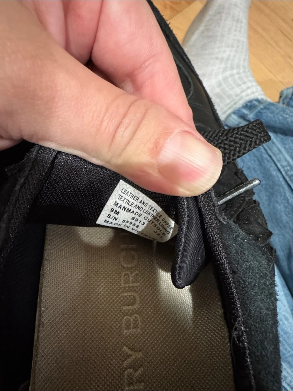 Tory Burch Black Platform Sneakers